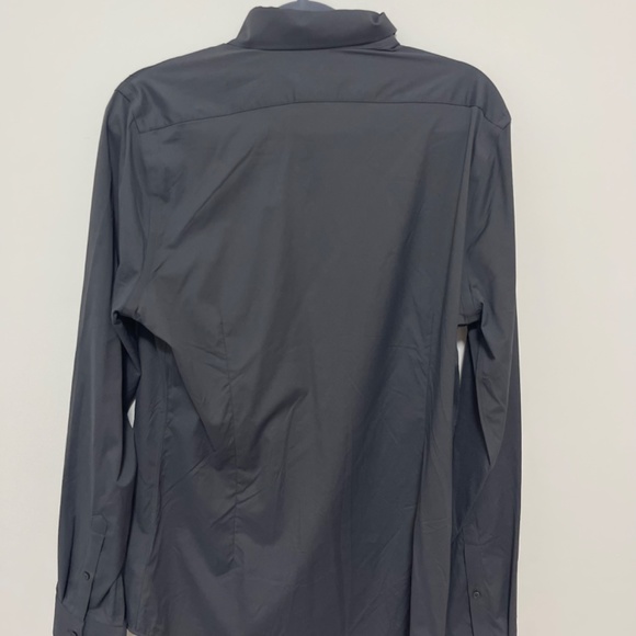 Slim Solid Stretch 1MX Dress Shirt - Picture 3 of 5